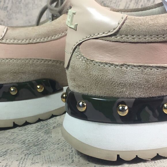 Attilio Giusti Leombruni Studded Leather Sneaker - Picture 10 of 14